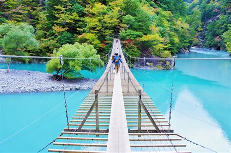 suspension bridge in japan